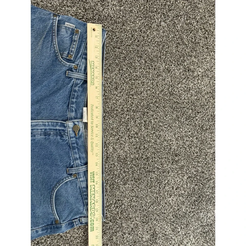 Carhartt Relaxed Fit B17 Jeans Men 42x30 Vintage Denim Farmer Work Grunge
